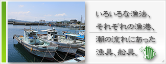 創業以来、漁業者の皆様と共に